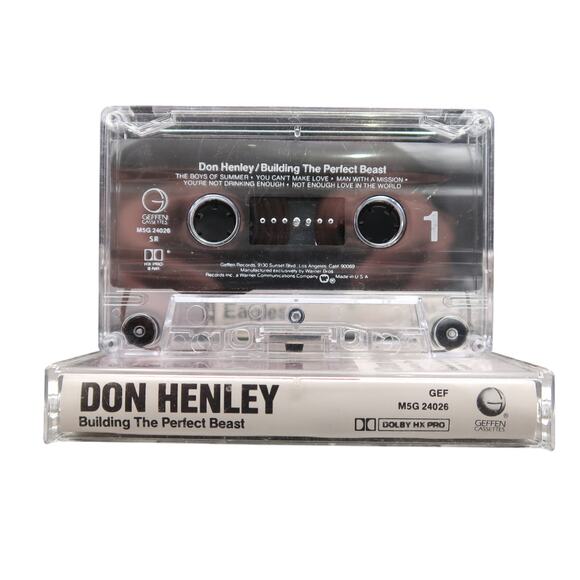 Eagles / Don Henley Audio Cassette Set of 4 Untested Vintage Classic Rock - Picture 8 of 11